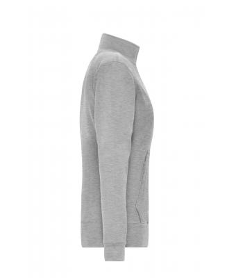 Dames Ladies' Doubleface Work Jacket -  SOLID - Heather-grijs 8729