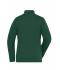 Dames Ladies' Doubleface Work Jacket -  SOLID - Donkergroen 8729