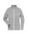 Dames Ladies' Doubleface Work Jacket -  SOLID - Heather-grijs 8729