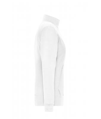 Dames Ladies' Doubleface Work Jacket -  SOLID - Wit 8729