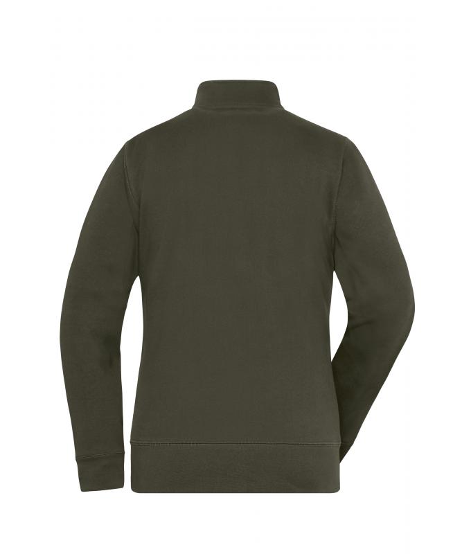 Dames Ladies' Doubleface Work Jacket - SOLID - Olijf 8729