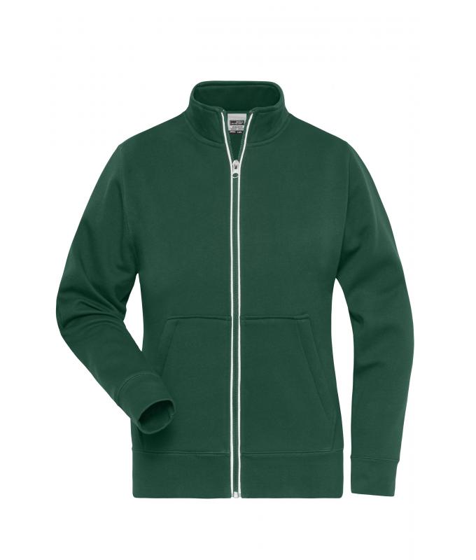 Ladies Ladies' Doubleface Work Jacket - SOLID - Dark-green 8729