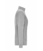 Dames Ladies' Doubleface Work Jacket - SOLID - Heather-grijs 8729