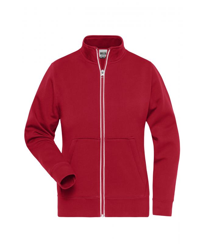 Ladies Ladies' Doubleface Work Jacket - SOLID - Red 8729