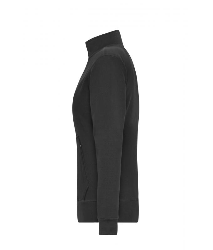 Dames Ladies' Doubleface Work Jacket - SOLID - Zwart 8729