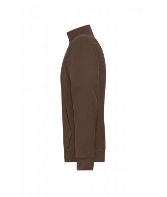 Unisexe Sweat-shirt doublé - SOLID - Marron 8730
