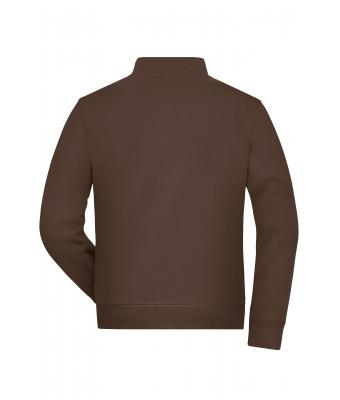 Unisexe Sweat-shirt doublé - SOLID - Marron 8730