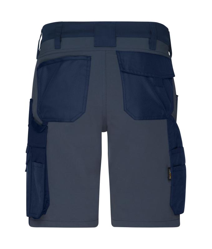 Unisexe Bermunda de travail slimfit GRS & OCS Blended Marine/carbone 10524