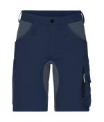 Unisexe Bermunda de travail slimfit GRS & OCS Blended Marine/carbone 10524