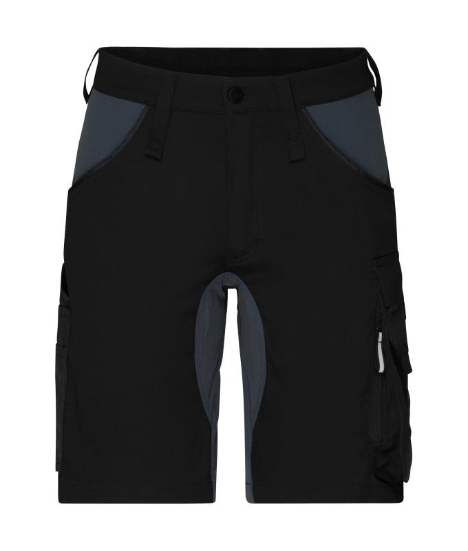 Unisexe Bermunda de travail slimfit GRS & OCS Blended Noir/carbone 10524