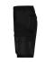 Unisex Workwear Stretch-Bermuda Slim Line   GRS & OCS Blended Zwart/zwart 10524