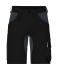 Unisex Workwear Stretch-Bermuda Slim Line   GRS & OCS Blended Zwart/carbon 10524