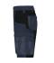 Unisex Workwear Stretch-Bermuda Slim Line Carbon/black 10524