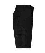 Unisex Workwear Stretch-Bermuda Slim Line GRS & OCS Blended Zwart/zwart 10524