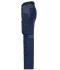 Unisexe Pantalons de travail extensibles slim fit   GRS & OCS Blended Marine/carbone 10431