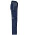 Unisexe Pantalons de travail extensibles slim fit   GRS & OCS Blended Marine/carbone 10431