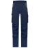 Unisexe Pantalons de travail extensibles slim fit   GRS & OCS Blended Marine/carbone 10431