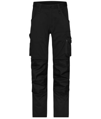 Unisexe Pantalons de travail extensibles slim fit   GRS & OCS Blended Noir/noir 10431