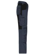 Unisexe Pantalons de travail extensibles slim fit GRS & OCS Blended Carbone/noir 10431