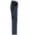 Unisex Workwear Stretch-Pants Slim Line   GRS & OCS Blended Carbon/zwart 10431
