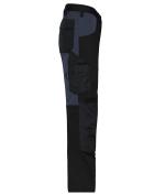 Unisex Workwear Stretch-Pants Slim Line GRS & OCS Blended Black/carbon 10431