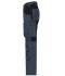 Unisex Workwear Stretch-Pants Slim Line Carbon/black 10431
