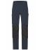 Unisexe Pantalon de travail 4-Way Stretch Slim Fit Carbone 10432