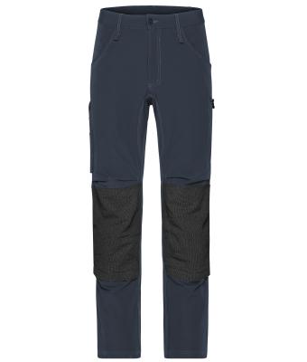 Unisex Workwear Pants 4-Way Stretch Slim Line Carbon 10432
