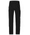 Unisex Workwear Pants 4-Way Stretch Slim Line Black 10432