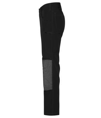 Unisex Workwear Pants 4-Way Stretch Slim Line Zwart 10432