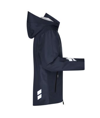 Unisex Hardshell Workwear Jacket   GRS Navy/carbon 10433