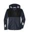 Unisex Hardshell Workwear Jacket   GRS Carbon/zwart 10433