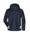 Unisex Hardshell Workwear Jacket   GRS Navy/carbon 10433