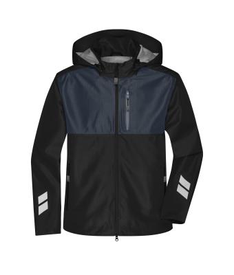 Unisex Hardshell Workwear Jacket   GRS Black/carbon 10433