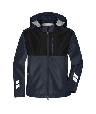 Unisex Hardshell Workwear Jacket   GRS Carbon/zwart 10433