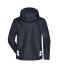Unisex Hardshell Workwear Jacket Carbon/black 10433