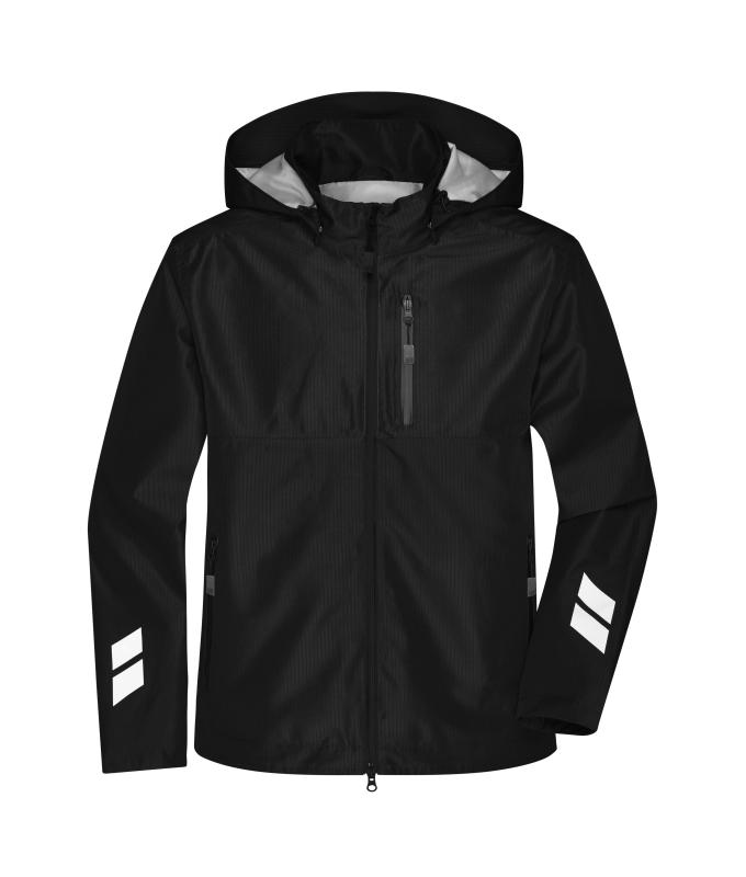 Unisex Hardshell Workwear Jacket GRS Zwart/zwart 10433
