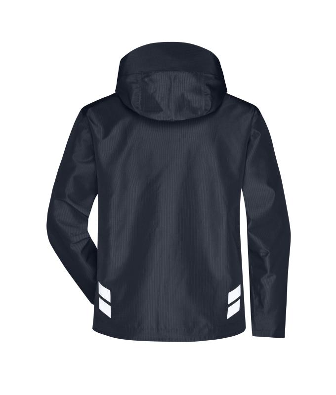 Unisex Hardshell Workwear Jacket GRS Carbon/zwart 10433