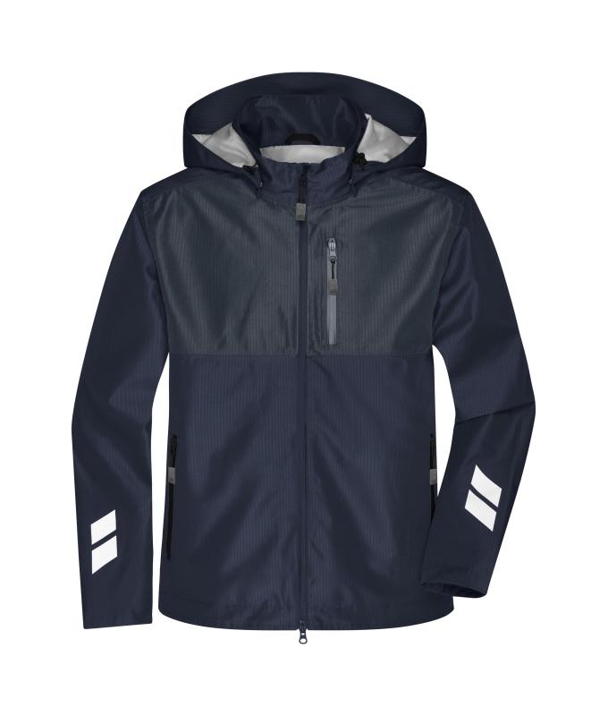 Unisexe Veste de travail hardshell GRS Marine/carbone 10433