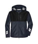 Unisexe Veste de travail hardshell GRS Carbone/noir 10433