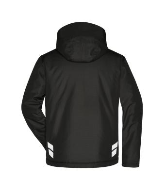 Unisex Padded Hardshell Workwear Jacket   GRS Zwart/zwart 10434