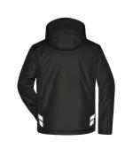 Unisex Padded Hardshell Workwear Jacket GRS Zwart/zwart 10434