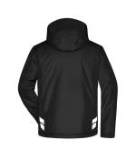 Unisex Padded Hardshell Workwear Jacket GRS Zwart/carbon 10434