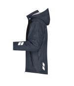 Unisex Padded Hardshell Workwear Jacket GRS Carbon/zwart 10434