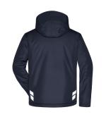 Unisexe Veste de travail matelassée hardshell GRS Marine/carbone 10434
