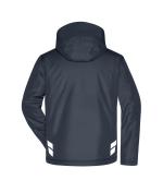 Unisexe Veste de travail matelassée hardshell GRS Carbone/noir 10434