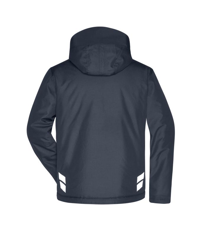 Unisexe Veste de travail matelassée hardshell GRS Carbone/noir 10434