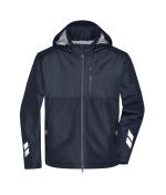 Unisexe Veste de travail matelassée hardshell GRS Marine/carbone 10434