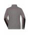 Damen Ladies' Structure Fleece Jacket   GRS Carbon-melange/black/red 10435