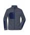Dames Ladies' Structure Fleece Jacket   GRS Navy-melange/navy/royal 10435